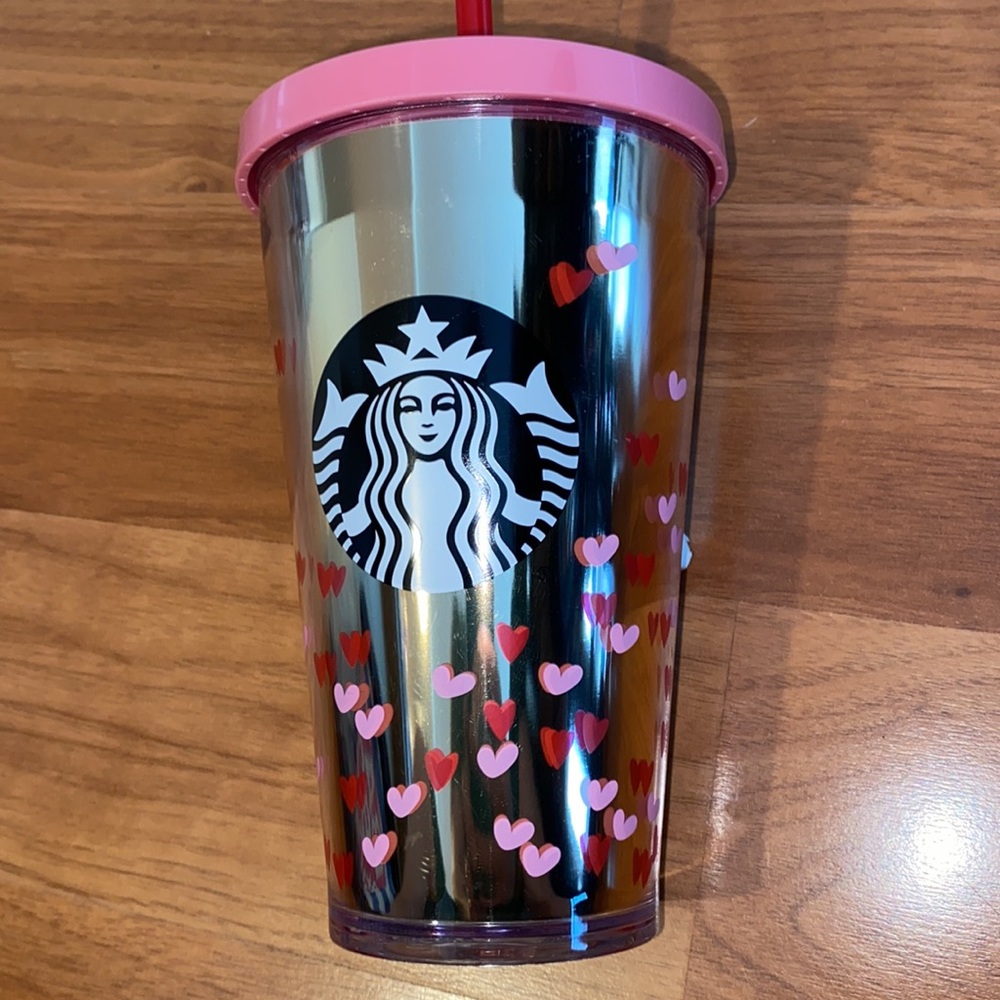 Starbucks tumbler-valentines day theme
